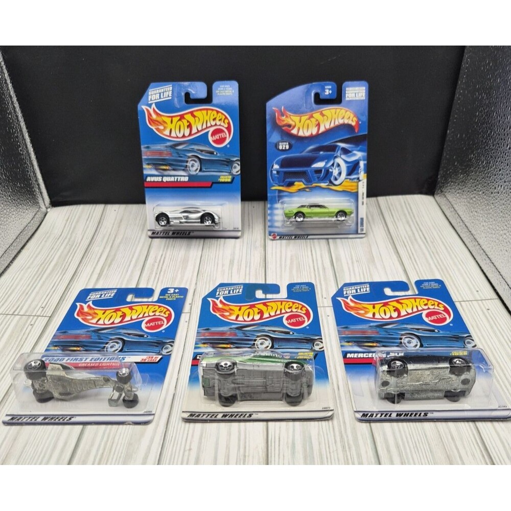 Vintage 1999 Hot Wheels SuperCar Series Set (5) Cars # 1059, 029, 35,1025, 1096